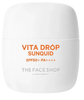  Sữa chống nắng mỏng Nhẹ Ẩm mịn không bết dính The Face Shop VITA DROP SUNQUID SPF50+ PA++++ 50ml 