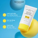  Kem chống nắng dành cho da khô TheFaceShop Natural Sun Eco Super Perfect sun cream EX SPF 50+ PA ++++ 45ml 