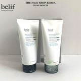  Gel rửa mặt dạng thạch cấp ẩm sạch sâu Belif Aqua Bomb Jelly Cleanser 160 ML 