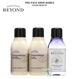  Bộ Sản Phẩm Chăm Sóc Body Mini Size Beyond Vegan Shower Kit 60mlx3 (Dầu Gội, Sữa Tắm, Dưỡng Thể) 