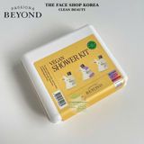  Bộ Sản Phẩm Chăm Sóc Body Mini Size Beyond Vegan Shower Kit 60mlx3 (Dầu Gội, Sữa Tắm, Dưỡng Thể) 