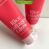  Mặt nạ dưỡng da giúp da săn chắc bổ sung collagen Rice Collagen Glow PDRN Wrapping Mask 70ml 