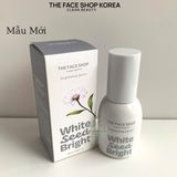  Tinh chất dưỡng trắng da chông lão hóa mờ nám đốm nâu THEFACESHOP WHITE SEED BRIGHTENING SERUM 50ml 