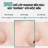  Set Kem lót kiềm dầu Code Glokolor Fix-on Primer 30ml và Dạng thỏi 4g mịn da che phủ lỗ chân lông bền màu 24h 