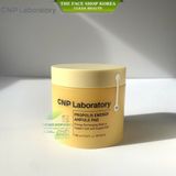  [Hàng Công Ty] Set Bông dưỡng da keo ong phục hồi căng bóng làn da CNP Propolis Ampule Pad (70 + 30 miếng) 