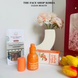  Tinh chất dưỡng sáng Trắng da chiết xuất quýt & Vitamin C THE FACE SHOP Brightening Serum Tangerine VitaC Bright 35ml 