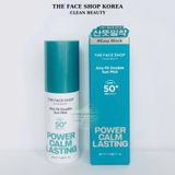  Xịt Chống Nắng Power Calm Lasting The Face Shop Airy-fit Double Sun Mist 50ml SPF 50+ PA++++ 