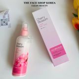 Xịt Dưỡng Tóc Anh Đào The Face Shop Cherry Blossom Clear Hair Mist 200ml 