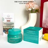  Kem dưỡng Nha đam Cấp ẩm Dịu da sáng mịn Căng mướt THE FACE SHOP Aloe Hyaluronic Acid Soothing Cream 60ml Hàn Quốc 