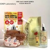  Set Tinh Chất Keo Ong Cấp Ẩm Phục Hồi CNP Laboratory Propolis Energy Active Ampule Intensive Facial Nutrient Solution 50ml+Túi Refill 50ml+ Móc Khóa 