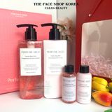  Bộ Sữa Tắm Và Sữa Dưỡng Thể Hương Nước Hoa Hồng Lưu Hương Lâu THEFACESHOP PERFUME SEED SPECIAL BODY SET (4pcs) 