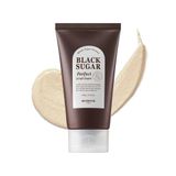  Sữa rửa mặt đường đen tạo bọt SKINFOOD Black Sugar Perfect Scrub Foam 180ml 