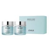  [Hàng Công Ty] Bộ kem dưỡng cấp nước dưỡng ẩm da sáng toàn diên O HUI Miracle Aqua Gel Cream 50ml + 50ml 