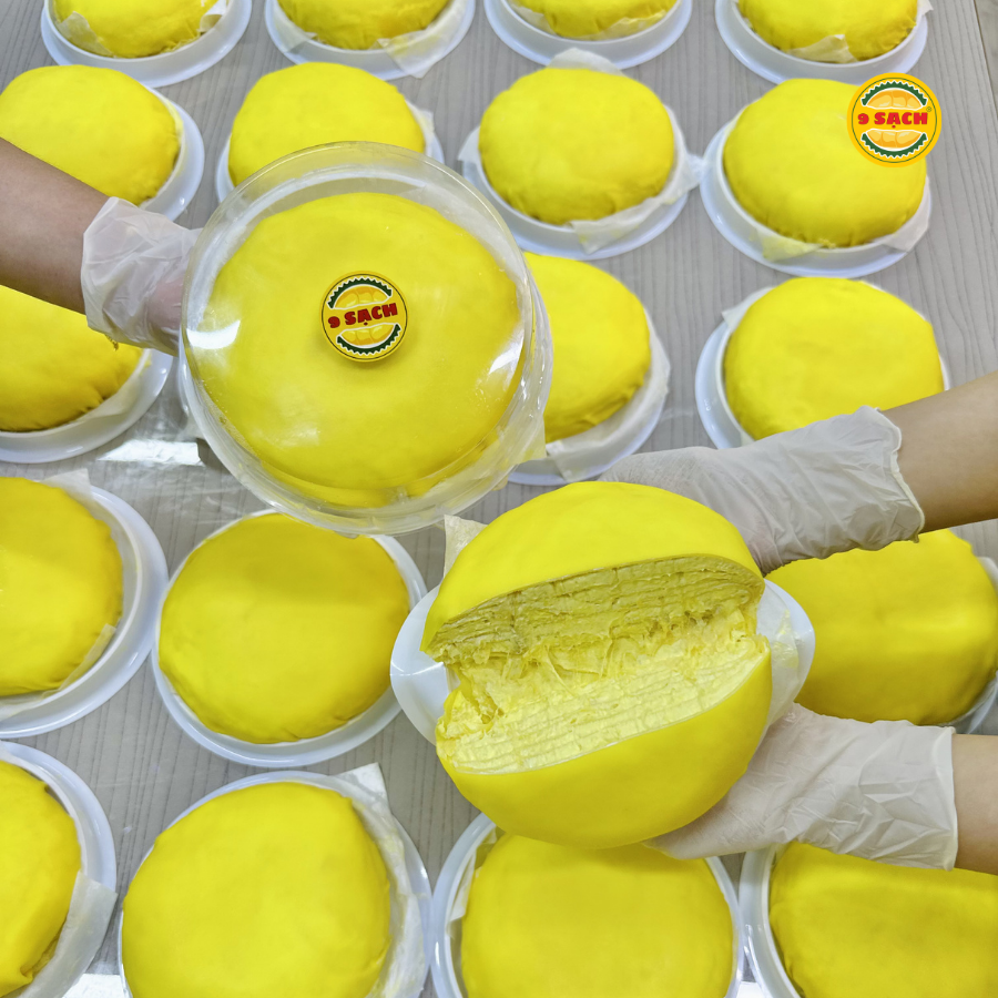  DURIAN MILLE CREPES CAKE 16CM (580G) 