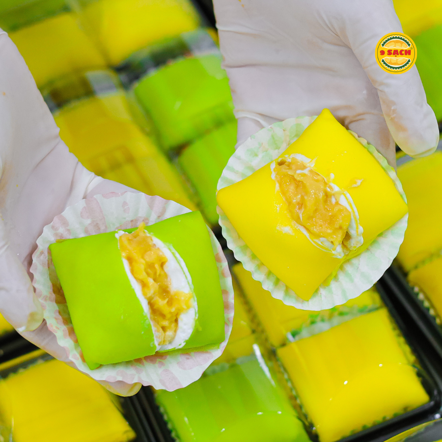  BÁNH CREPE SẦU RIÊNG 