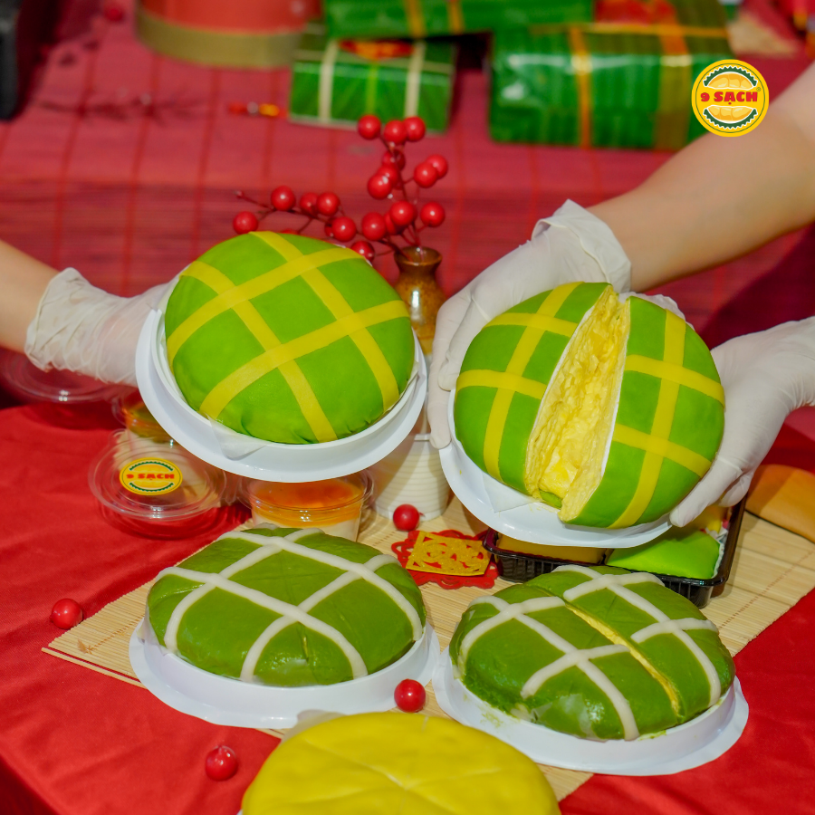  BÁNH SẦU RIÊNG NGÀN LỚP VỊ XUÂN SIZE 12CM ( 380G) 