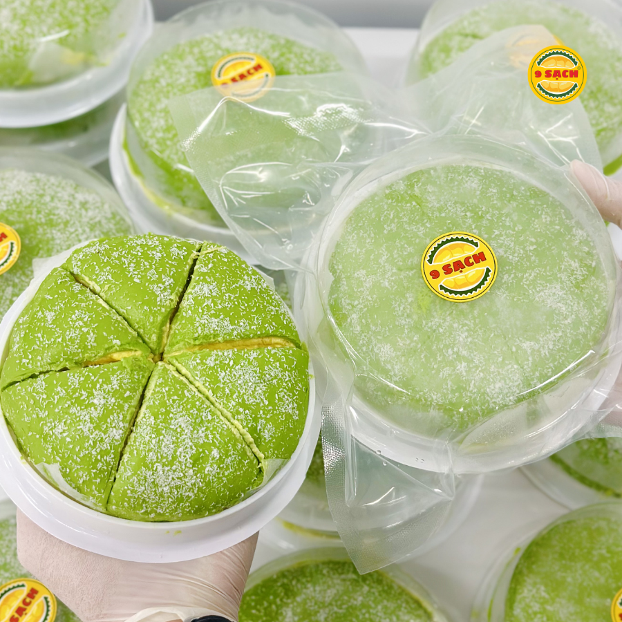  FUJI PANDAN DURIAN CREPE CAKE 16CM (580G) 