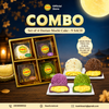  COMBO OF 4 9 SACH DURIAN MOCHI CAKES (600G) 