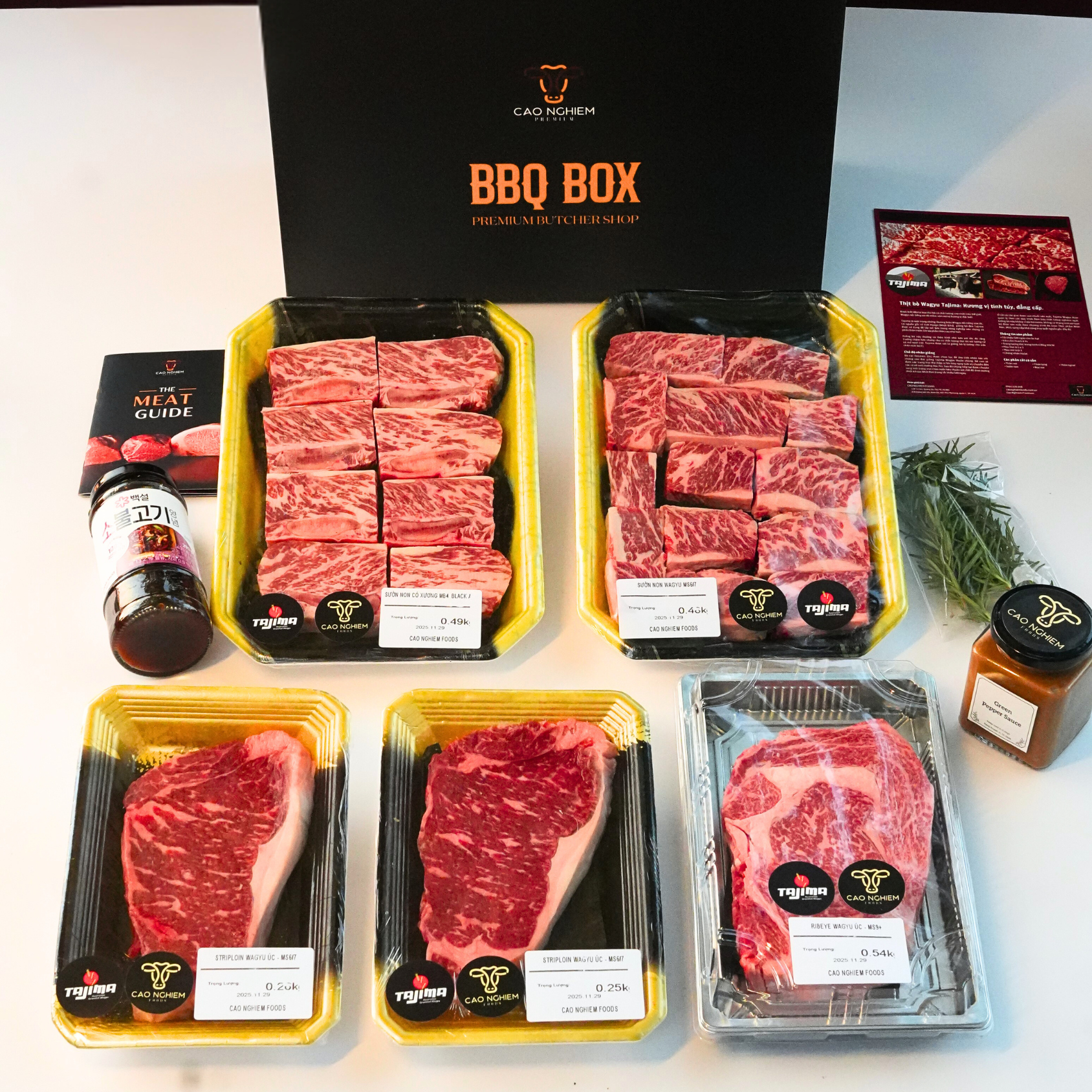 BBQ Box No.4 - BST The Signature Box – Cao Nghiêm Foods