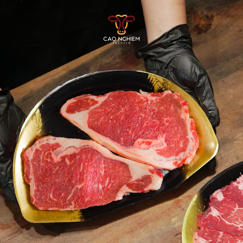  Thăn Ngoại - Striploin Thịt Bò Black Angus Teys Certified Premium MB2+ 