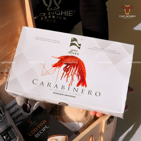  Tôm đỏ Địa Trung Hải CARABINEROS size 12-15con/kg 