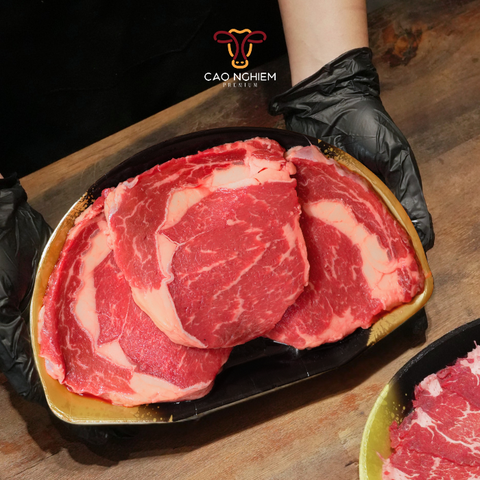  Thăn Lưng - Ribeye Thịt Bò Black Angus Teys Certified Premium MB2+ 