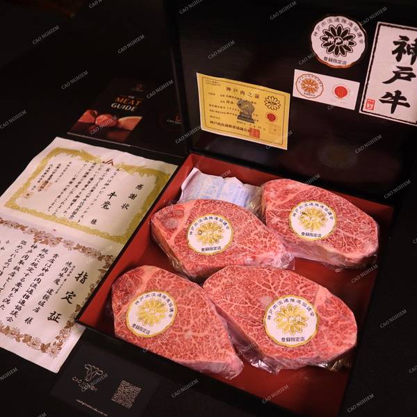  TENDERLOIN - THĂN NỘI THỊT BÒ KOBE NHẬT A5 THƯỢNG HẠNG 