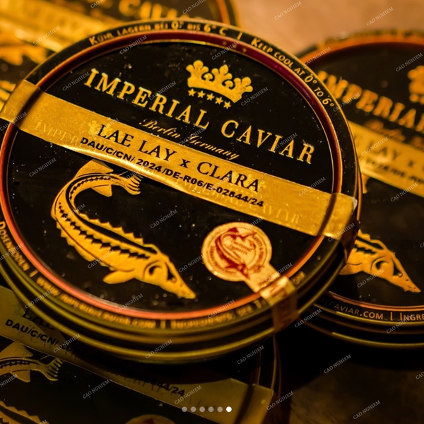  Trứng Cá Tầm Muối Caviar 