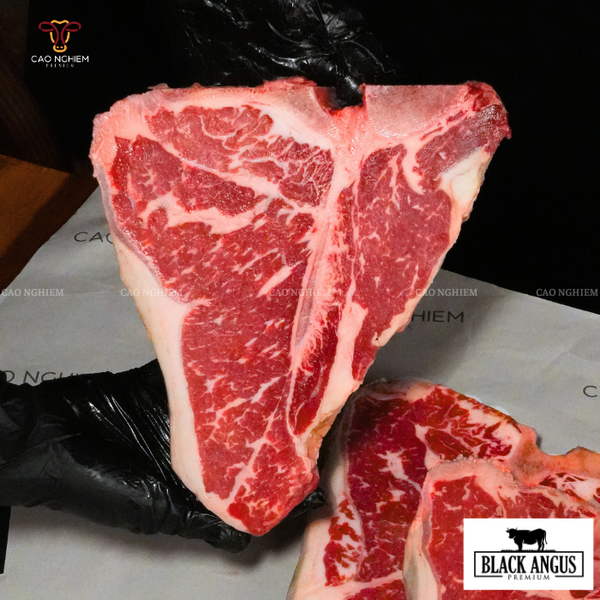  T-Bone Thịt Bò Black Angus Teys Certified Premium Thịt Bò Black Angus Teys Certified Premium MB2+ - Black Angus Beef Teys Certified Premium MB2+ 