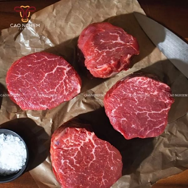  Thăn Nội Thịt Bò Wagyu Úc MS4/5 Tajima - Tenderloin Australian Wagyu Beef MS4/5 Tajima 