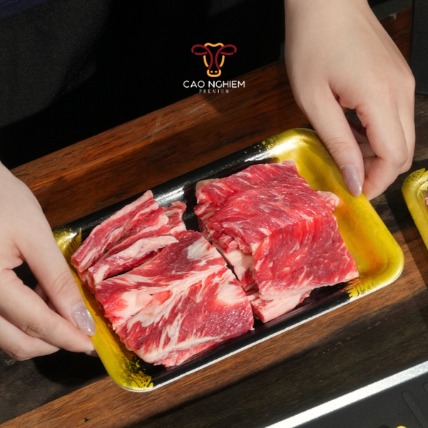  Dẻ Sườn Bò  - Short Rib Thịt Bò Wagyu Úc MS4/5 Tajima 