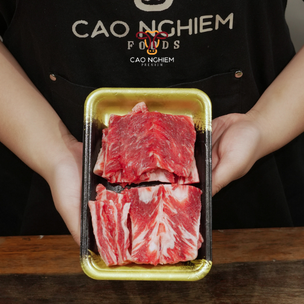  Dẻ Sườn Bò  - Short Rib Thịt Bò Wagyu Úc MS4/5 Tajima 