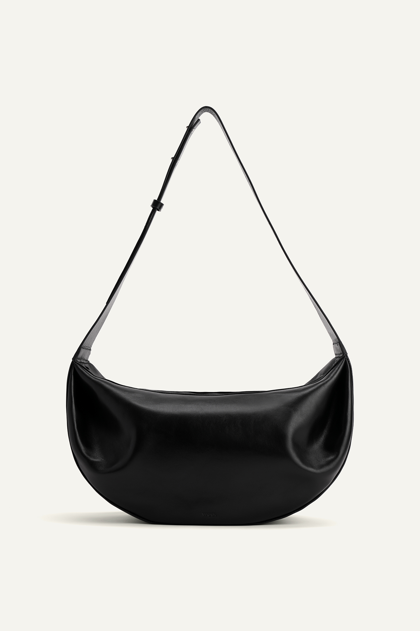 ブラックレザーショルダーバッグ　Waa Studios BÁ BAG – waa. studios