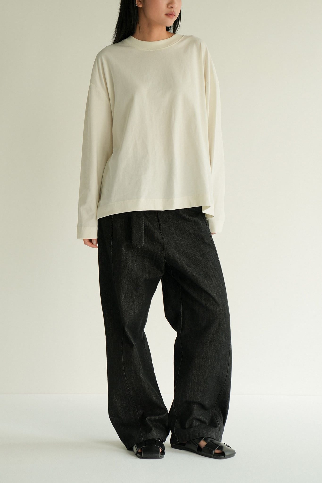  THUN BOXY LS TEE 
