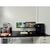 Bàn IKEA 1 Tủ Trắng-Mặt Đen