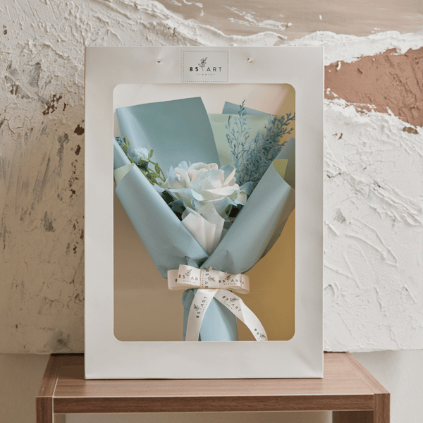  HỒNG XANH DA TRỜI 1 BÔNG 