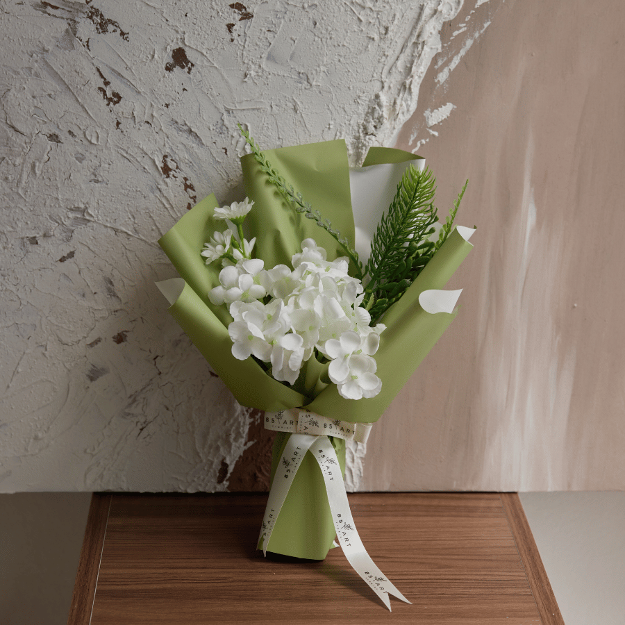  CẨM TÚ CẦU TRẮNG 1 BÔNG 