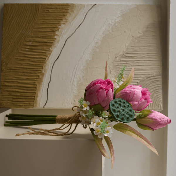  HOA CƯƠI - HOA SEN HỒNG 