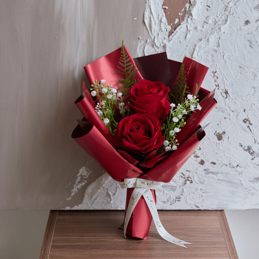  HỒNG NHUNG ĐỎ 2 BÔNG 