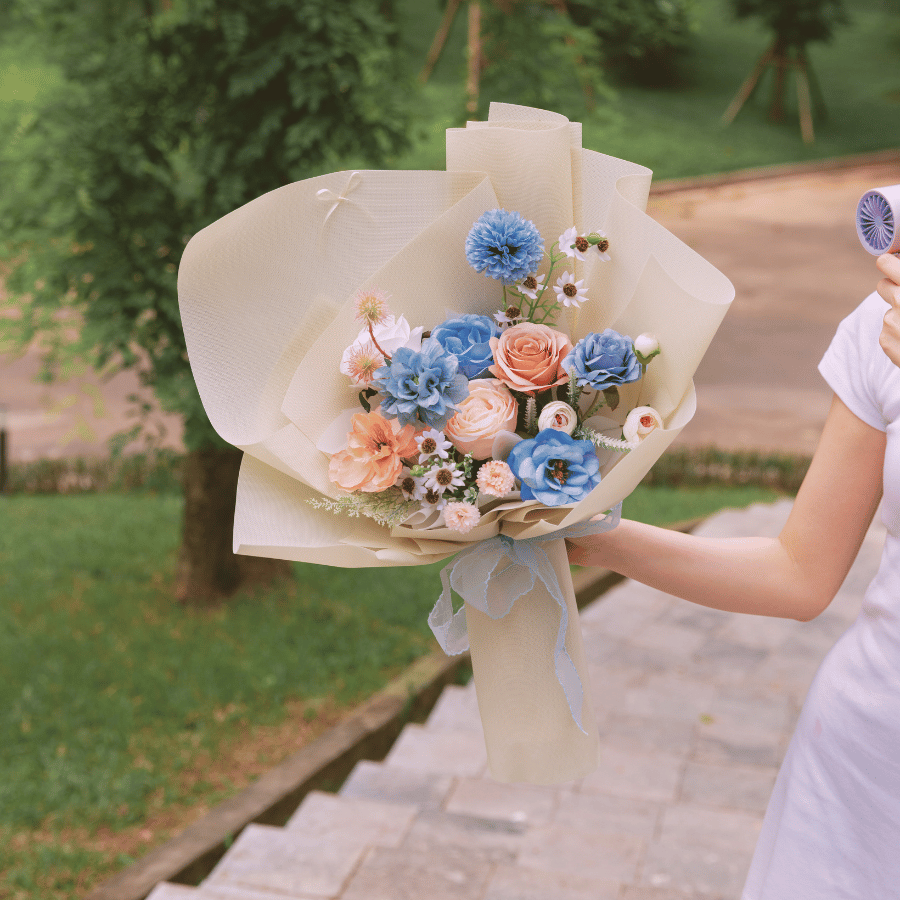  HOA BÓ - SOFT BLUSH L 