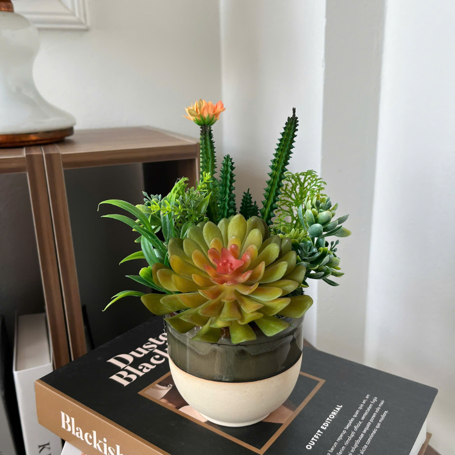  85ART -CÂY SEN ĐÁ CAM MIX 