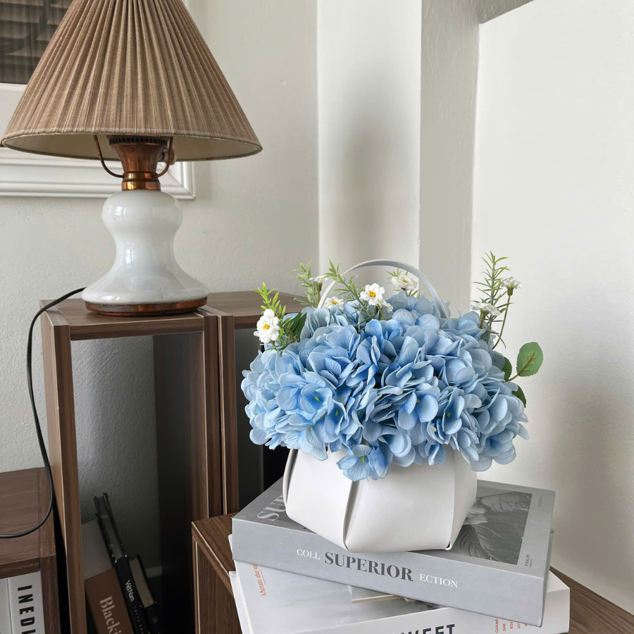  GIỎ DA CẨM TÚ CẦU XANH 