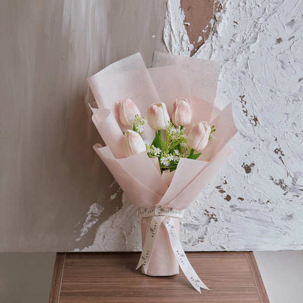  TULIP HỒNG 5 BÔNG 