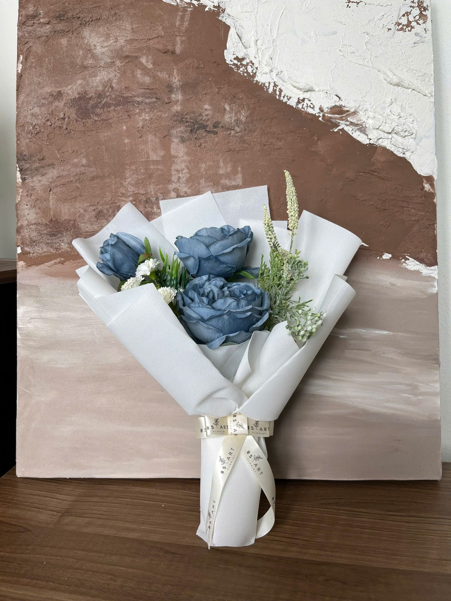  HỒNG XANH DƯƠNG 2 BÔNG 