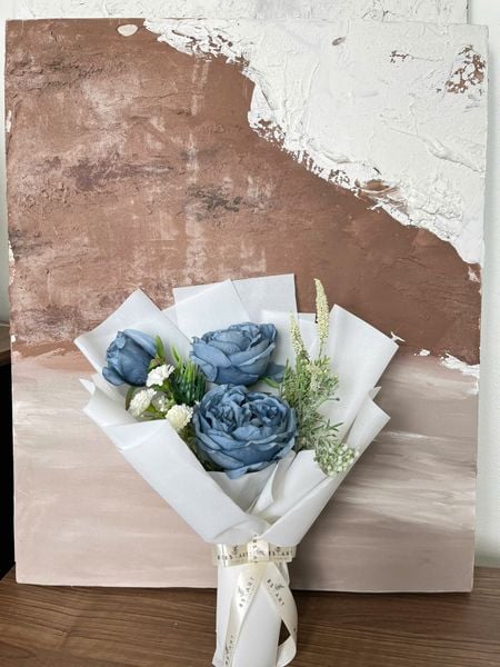  HỒNG XANH DƯƠNG 2 BÔNG 