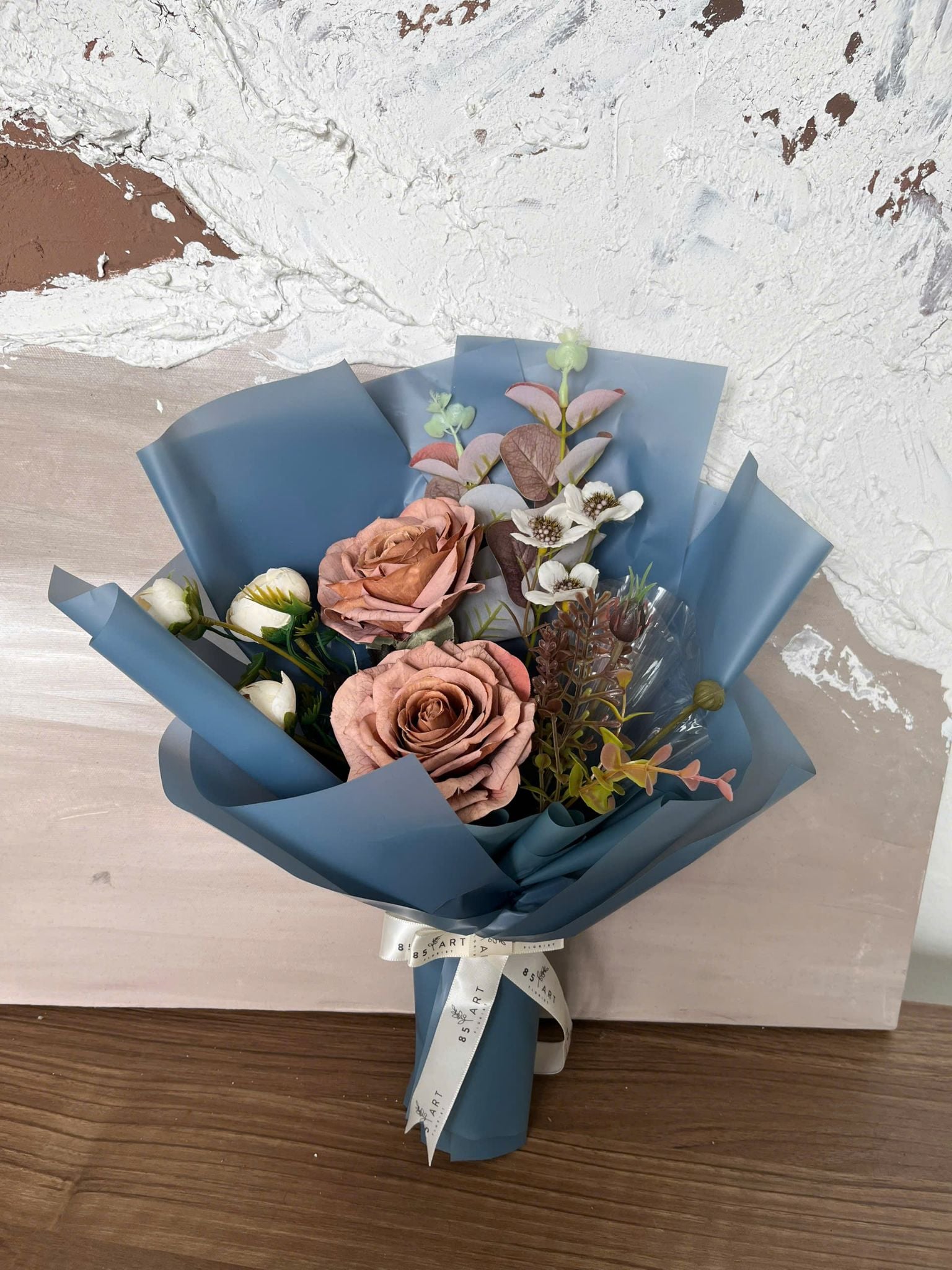  HỒNG NÂU 2 BÔNG 