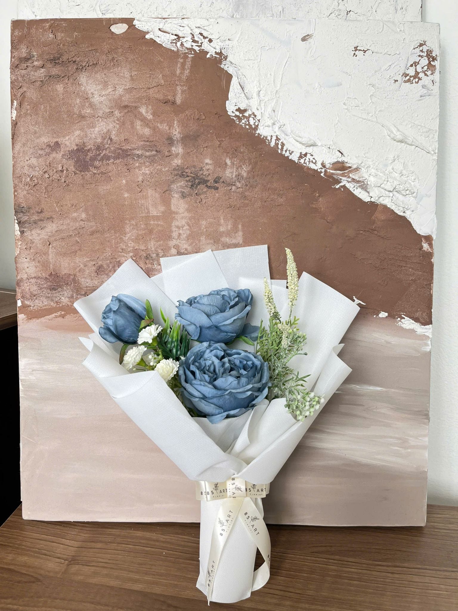  HỒNG XANH DƯƠNG 2 BÔNG 