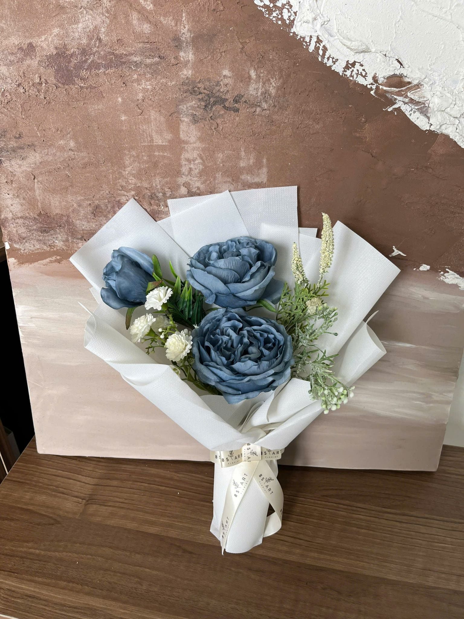  HỒNG XANH DƯƠNG 2 BÔNG 