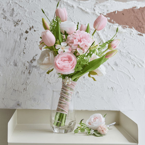  HOA CƯỚI - TULIP HỒNG 