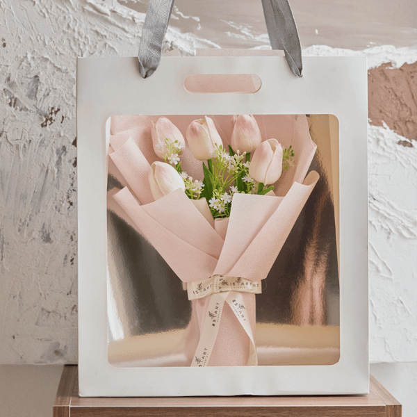  TULIP HỒNG 5 BÔNG 